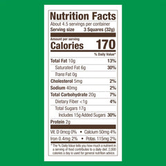 Milk Chocolate Mint Cookie SQUARES Case Pack (540 ct)