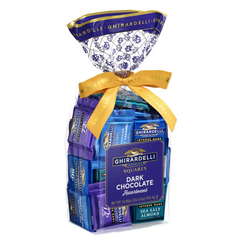 Dark Chocolate Assorted SQUARES Gift Bag 1lb